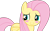 Size: 1280x788 | Tagged: safe, fluttershy, pegasus, pony, g4, my little pony: friendship is magic, swarm of the century, bedroom eyes, blush sticker, blushing, cute, female, mare, shyabetes, simple background, solo