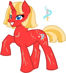 Size: 403x444 | Tagged: safe, artist:notorious dogfight, oc, oc only, oc:stalwart shield, pony, unicorn, fanfic:the needle, fanfic art, simple background, solo, spoiler, transparent background