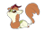 Size: 1024x724 | Tagged: safe, artist:dusthiel, autumn blaze, kirin, g4, awwtumn blaze, behaving like a cat, cute, female, ponyloaf, prone, simple background, solo, transparent background