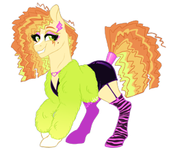 Size: 1499x1316 | Tagged: safe, artist:whalepornoz, oc, oc only, oc:sunny stardust, earth pony, pony, clothes, female, mare, simple background, smiling, solo, transparent background