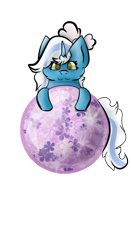 Size: 647x1235 | Tagged: safe, artist:shirameuwu, oc, oc:fleurbelle, alicorn, pony, :3, adorabelle, alicorn oc, bauble, bow, cute, female, hair bow, horn, mare, simple background, transparent background, wings, yellow eyes