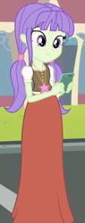 Size: 198x519 | Tagged: safe, screencap, starlight, equestria girls, equestria girls series, forgotten friendship, g4, clothes, cropped, female, long skirt, phone, skirt, solo, texting