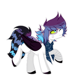 Size: 2000x2000 | Tagged: safe, artist:takan0, oc, oc only, pegasus, pony, colored wings, high res, male, simple background, solo, stallion, transparent background, wings