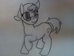 Size: 1600x1200 | Tagged: safe, artist:aftercase, oc, oc only, oc:tempos, pony, glasses, phonepones, solo, templeos