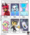 Size: 1882x2200 | Tagged: safe, fluttershy, deer, demon, pegasus, pony, robot, undead, wendigo, g4, alastor, bendy and the ink machine, bone, bust, clothes, crossover, deer demon, female, glados, grin, hazbin hotel, hellaverse, male, mare, overlord demon, portal (valve), sans (undertale), sinner demon, six fanarts, skeleton, smiling, sombra eyes, that's entertainment, undertale, zeus