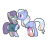 Size: 326x284 | Tagged: safe, artist:icicle-niceicle-1517, artist:kb-gamerartist, color edit, edit, maud pie, sugarcoat, earth pony, pony, g4, belt, bisexual pride flag, boop, clothes, collaboration, colored, dress, earth pony sugarcoat, equestria girls ponified, female, gender headcanon, lesbian, lesbian pride flag, mare, maudcoat, nonbinary, nonbinary pride flag, noseboop, ponified, pride, pride flag, pride socks, raised hoof, shipping, simple background, socks, striped socks, transparent background