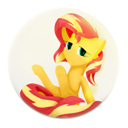 Size: 2560x2560 | Tagged: safe, artist:alicorn-without-horn, sunset shimmer, pony, unicorn, g4, bubble, female, high res, simple background, solo, transparent background
