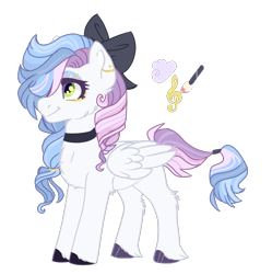 Size: 822x826 | Tagged: safe, artist:spectrumnightyt, oc, oc only, oc:musical dream, pegasus, pony, female, mare, simple background, solo, transparent background