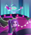 Size: 1280x1440 | Tagged: safe, edit, edited screencap, screencap, aria blaze, micro chips, equestria girls, find the magic, g4, my little pony equestria girls: better together, the road less scheduled, the road less scheduled: micro chips, female, male, mc dex fx, musical instrument, neon garden maze, ship:ariachips, shipping, shipping domino, smiling, straight, theremin