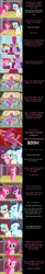 Size: 2000x12092 | Tagged: safe, artist:mlp-silver-quill, amethyst star, bellflower blurb, bon bon, caramel, cloudchaser, coco pommel, dj pon-3, flitter, fluttershy, lyra heartstrings, maud pie, mayor mare, meadowbrook, night glider, party favor, pharynx, pinkie pie, prince rutherford, princess ember, rainbow dash, rockhoof, sea swirl, seafoam, soarin', sparkler, spitfire, starlight glimmer, sugar belle, sunburst, sweetie drops, thorax, thunderlane, trixie, twilight sparkle, twinkleshine, vinyl scratch, alicorn, changedling, changeling, earth pony, pegasus, pony, unicorn, yak, comic:pinkie pie says goodnight, g4, changedling brothers, comic, dialogue, evil laugh, evil planning in progress, female, king thorax, laughing, lightning, looking at you, male, mare, ponyville town hall, pouting, present, prince pharynx, shipping denied, stallion, talking to viewer, twilight sparkle (alicorn), wall of tags