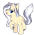 Size: 1372x1397 | Tagged: safe, artist:twinklecometyt, hybrid, pony, female, magical gay spawn, offspring, parent:capper dapperpaws, parent:double diamond, simple background, solo, transparent background