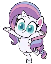 Size: 731x909 | Tagged: safe, edit, edited screencap, editor:larryboyfan1996, screencap, potion nova, pony, unicorn, g4.5, my little pony: pony life, bipedal, cute, female, looking at you, mare, novabetes, simple background, solo, standing, standing on one leg, transparent background, vector