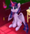 Size: 3969x4500 | Tagged: safe, artist:darksly, twilight sparkle, alicorn, pony, g4, g4.5, my little pony: pony life, absurd resolution, chemistry, cute, cutie mark, female, g4.5 to g4, generation leap, levitation, magic, mare, potion, school, science, signature, sitting, smiling, solo, telekinesis, twiabetes, twilight sparkle (alicorn), unshorn fetlocks