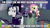 Size: 1200x676 | Tagged: safe, screencap, fluttershy, snow hope, pegasus, pony, fake it 'til you make it, g4, caption, female, fluttergoth, goth pony, image macro, male, mare, stallion, text