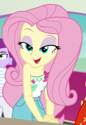 Size: 637x925 | Tagged: safe, screencap, fluttershy, equestria girls, equestria girls specials, g4, my little pony equestria girls: better together, my little pony equestria girls: spring breakdown, cropped, female, solo focus
