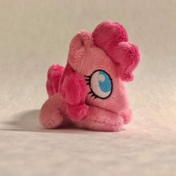 Size: 2048x2048 | Tagged: safe, artist:sew_adorkable, pinkie pie, earth pony, pony, g4, female, high res, irl, photo, plushie, smol, solo