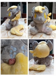 Size: 796x1076 | Tagged: safe, artist:sew_adorkable, derpy hooves, pegasus, pony, g4, embroidery, irl, photo, plushie, solo