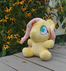 Size: 1836x1988 | Tagged: safe, artist:sew_adorkable, fluttershy, pegasus, pony, g4, commission, irl, photo, plushie, solo