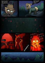 Size: 2480x3508 | Tagged: safe, artist:freak-side, oc, earth pony, pony, comic:inc:the queen of fallen., high res
