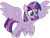 Size: 1024x786 | Tagged: safe, artist:emeraldblast63, twilight sparkle, alicorn, pony, g4, g4.5, my little pony: pony life, female, g4.5 to g4, mare, redesign, simple background, solo, transparent background, twilight sparkle (alicorn)