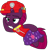 Size: 986x1032 | Tagged: safe, alternate version, artist:徐詩珮, fizzlepop berrytwist, tempest shadow, pony, unicorn, series:sprglitemplight diary, series:sprglitemplight life jacket days, series:springshadowdrops diary, series:springshadowdrops life jacket days, g4, alternate universe, base used, bedroom eyes, broken horn, clothes, cute, cutie mark, cutie mark on clothes, dress, eyelashes, female, helmet, horn, mare, marshall (paw patrol), paw patrol, paw prints, sexy, simple background, smiling, solo, transparent background