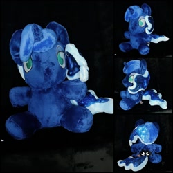 Size: 1024x1024 | Tagged: safe, artist:sew_adorkable, princess luna, alicorn, pony, g4, embroidery, irl, photo, plushie, solo