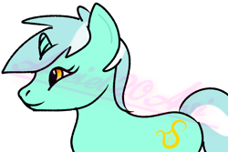 Size: 6000x4000 | Tagged: safe, artist:asriel20asi, lyra heartstrings, pony, unicorn, g4, female, mare, obtrusive watermark, simple background, solo, transparent background, watermark