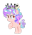 Size: 1199x1341 | Tagged: safe, artist:thetrashartshow, cozy glow, diamond tiara, pony, g4, 1000 years in photoshop, female, fusion, solo