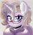 Size: 1280x1347 | Tagged: safe, artist:pokemonfan111, unicorn, anthro, cute, digital art, ear piercing, earring, female, glasses, jewelry, piercing, simple background, solo, white background