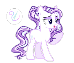 Size: 1983x1676 | Tagged: safe, artist:twinklecometyt, oc, oc only, pony, unicorn, female, magical lesbian spawn, mare, offspring, parent:fleur-de-lis, parent:starlight glimmer, simple background, solo, transparent background