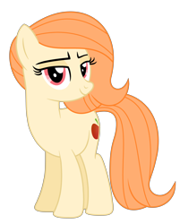 Size: 3800x4736 | Tagged: safe, artist:cindystarlight, oc, oc only, oc:sweet apple, earth pony, pony, absurd resolution, female, mare, simple background, solo, transparent background