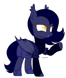 Size: 2100x2466 | Tagged: safe, artist:rerorir, oc, oc only, bat pony, pony, female, high res, mare, simple background, solo, transparent background