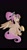 Size: 1080x1998 | Tagged: safe, artist:fantasyworlddraws, fluttershy, pegasus, pony, g4, my little pony: friendship is magic, the last problem, black background, female, grin, mare, older, older fluttershy, raised hoof, signature, simple background, smiling, solo