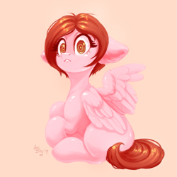 Size: 2087x2087 | Tagged: safe, artist:amishy, oc, oc only, oc:weathervane, pegasus, pony, cute, high res, solo