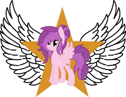 Size: 2797x2145 | Tagged: safe, artist:arroyopl, oc, oc only, oc:golden fly, pegasus, pony, cutie mark, high res, pegasus oc, simple background, solo, transparent background, wings