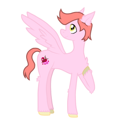 Size: 1000x1000 | Tagged: safe, artist:lazingabout94, oc, oc only, oc:cupid, pegasus, pony, pegasus oc, simple background, solo, transparent background, wings