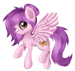 Size: 1226x1164 | Tagged: safe, artist:agussska, oc, oc only, oc:golden fly, pegasus, pony, pegasus oc, simple background, solo, transparent background, wings