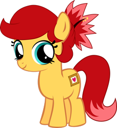 Size: 2340x2563 | Tagged: safe, artist:lunabubble-ede96, oc, oc only, oc:rosa blossomheart, earth pony, pony, earth pony oc, female, filly, high res, malaysia, simple background, solo, transparent background, vector