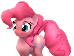 Size: 1280x980 | Tagged: source needed, safe, artist:fishimira, pinkie pie, pony, g4, 3d, hip, simple background, source filmmaker, transparent background