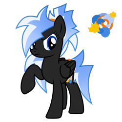 Size: 1700x1700 | Tagged: safe, artist:rerorir, oc, oc only, pegasus, pony, female, mare, simple background, solo, transparent background