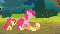 Size: 1920x1080 | Tagged: safe, screencap, apple bloom, apple rose, applejack, auntie applesauce, goldie delicious, granny smith, pinkie pie, cat, earth pony, pony, g4, going to seed, grannies gone wild, pinkie apple pie, season 4, season 7, season 8, season 9, the perfect pear, animated, background pony, catchphrase, compilation, female, goldie delicious' cats, horseshoes, sound, supercut, webm