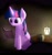 Size: 1500x1600 | Tagged: safe, artist:chocodamai, twilight sparkle, alicorn, pony, book, female, lantern, levitation, magic, mare, mug, solo, telekinesis, twilight sparkle (alicorn)