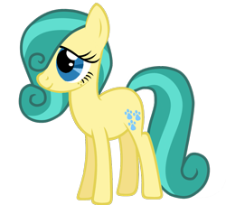 Size: 939x851 | Tagged: safe, artist:incendiarymoth, oc, oc only, oc:paw tracker, earth pony, pony, female, filly, magical gay spawn, offspring, parent:pistachio, parent:star tracker, parents:starachio, simple background, solo, transparent background