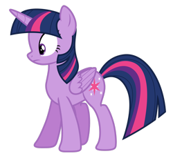 Size: 1280x1171 | Tagged: safe, artist:estories, twilight sparkle, alicorn, pony, g4, female, simple background, solo, transparent background, twilight sparkle (alicorn), vector