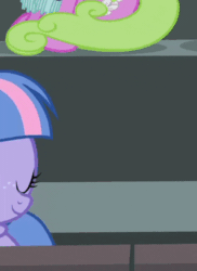 Size: 416x572 | Tagged: safe, screencap, wind sprint, pegasus, pony, common ground, g4, season 9, animated, cropped, cute, female, filly, foal, gif, solo focus, sprintabetes