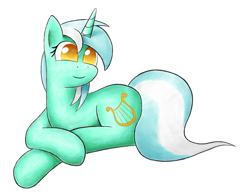 Size: 2490x1951 | Tagged: safe, artist:papersurgery, artist:sheeppony, lyra heartstrings, pony, unicorn, g4, cute, female, lyrabetes, solo