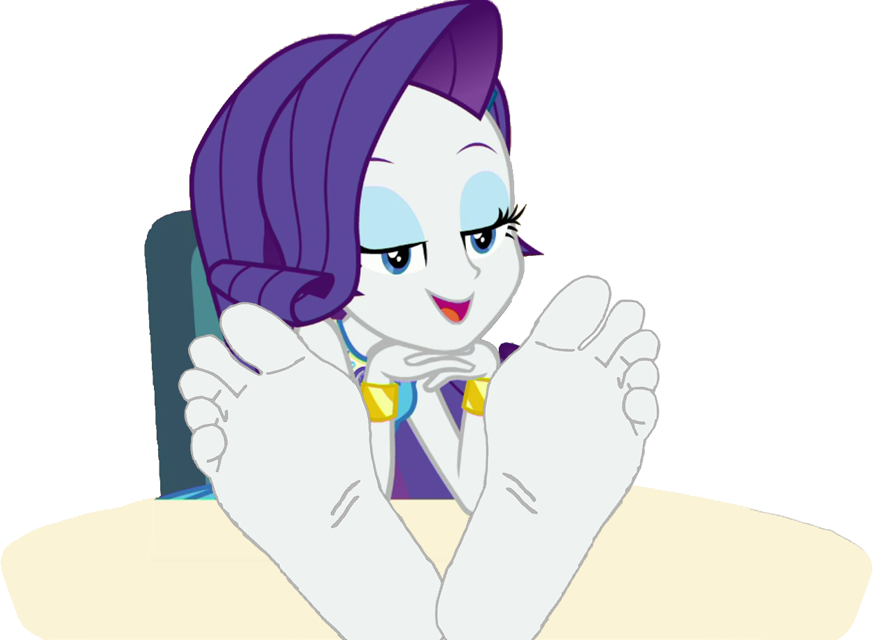 2390050 - suggestive, artist:anthonygoody, rarity, equestria girls, g4,  feet, female, fetish, foot fetish, foot focus, simple background, solo,  transparent background - Derpibooru