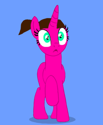 Size: 810x987 | Tagged: safe, artist:caltoonfan872, oc, oc only, pony, needs more saturation, shocked, simple background, solo, standing, surprised