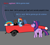 Size: 2048x1843 | Tagged: safe, anonymous artist, rainbow dash, twilight sparkle, human, pegasus, pony, unicorn, g4, car, dialogue, drawthread, exploitable meme, meme, morgan freeman, reading, reading rainbow, requested art, simple background