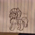 Size: 1856x1856 | Tagged: safe, artist:drheartdoodles, oc, oc only, oc:frigg, earth pony, pony, female, lined paper, mare, smiling, solo, traditional art